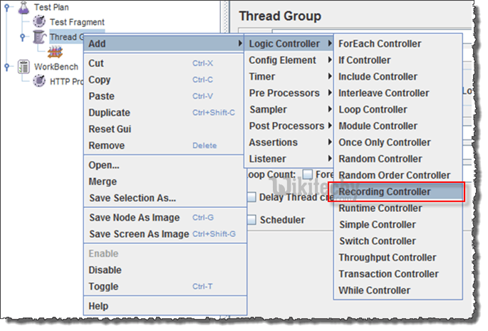  add recording controller in http proxy server